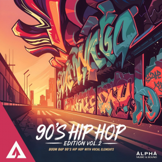 90's Hip Hop Edition Vol.2 - Boom Bap 90's Hip Hop with vocal elements
