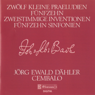 J.S Bach, Twelve Little Preludes & Inventions BMW 772-801
