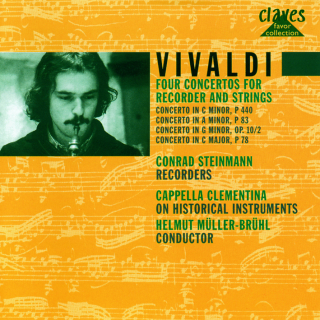 A. Vivaldi, Four Concertos for Recorder and Strings