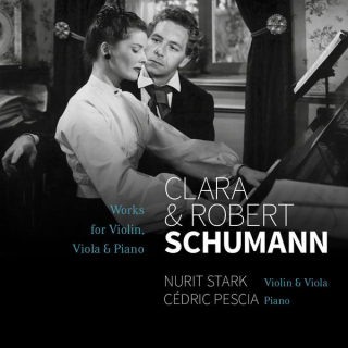 R. & C. Schumann : works for violin/viola and piano, N.Stark, C.Pescia 