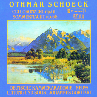 Othmar Shoeck, Cello Concerto, op. 61 & Summernight op. 58 for Strings